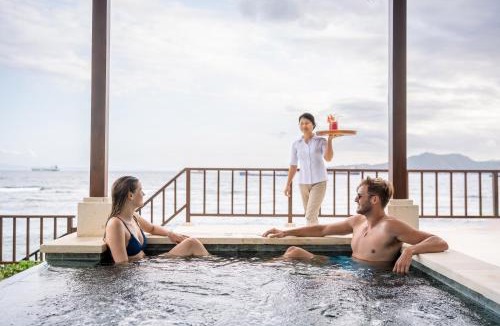Candi Dasa Villa | Villa Dahlia, 4 bed Oceanfront Retreat, Candidasa