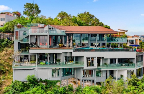 Bophut Villa | Villa Skyfall- (4Bed) Seaview Pool Villa with Private Cinema