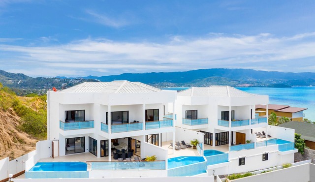 2 Bed Seaview Villa 5 mins to beach (B1)