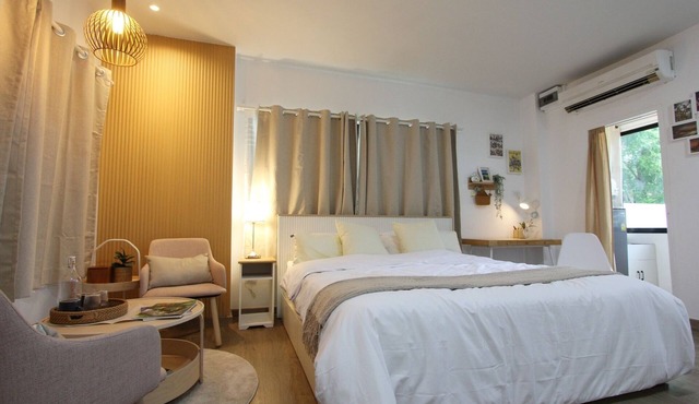 24hr Cozy stay BKK Near Airport and Mall Train to Town Room LatKrabang