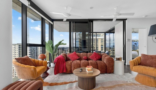 31F Premium 3BR Skyline River Views Brisbane One