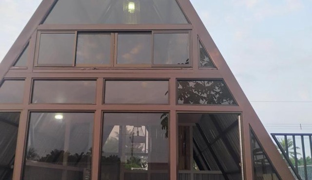 A-frame cabin