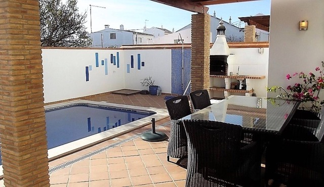 A Luxury 4 bedroom villa, private pool, air-co, 300 meters from the beach