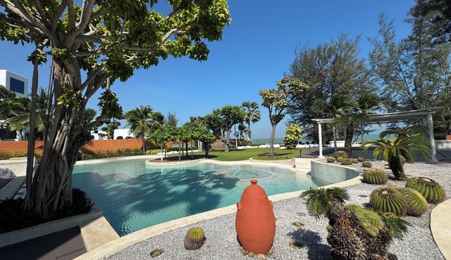 Beach Front Hua Hin Condo - Mediterranean style Suite Room at Las Tortugas