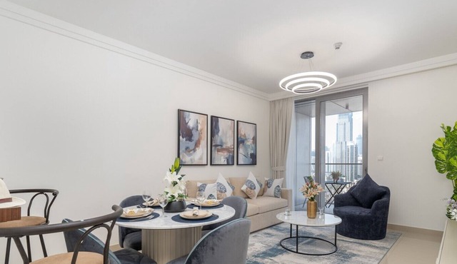 Boulevard Point with Full Burj & Fountain Views
