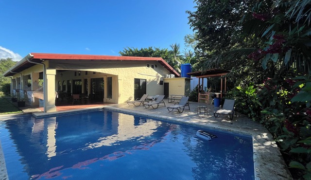 Casa Coral is spacious, serene and only 250 meters to unspoiled Playa Carrillo