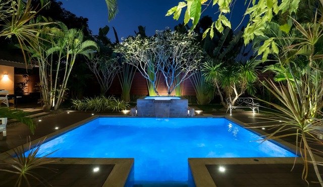 Chiang Mai's Best Garden Paradise Villa, A/C, Free Breakfast, Pool, Rental Van