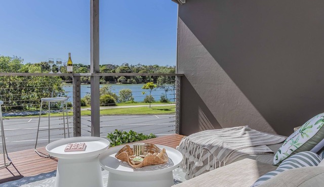 Creekfront Escape with Stunning Water Views