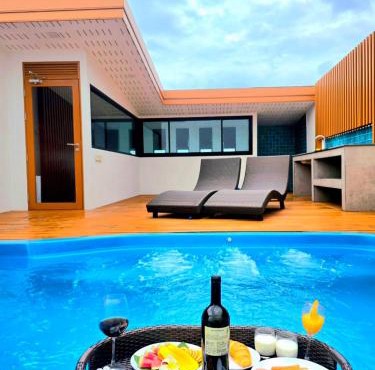 Enjoy private pool villa