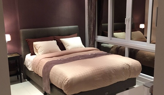Fresh studio apartment in attractive area in Pattaya