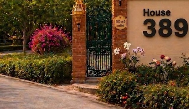 House 389-a Quiet Home Above the Valley in the City