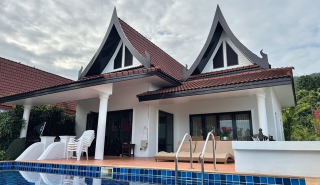 Lotus Villa beachfront villa with private pool in a small quiet community