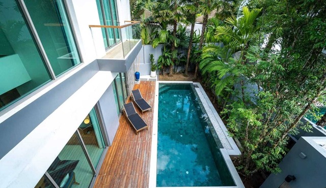 Luxury Teak 4BR Private Pool Villa in Bang Tao