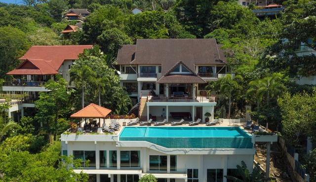 Luxury Vacation Villa in Patong Phuket Thailand Sea Views Private Pool Sauna