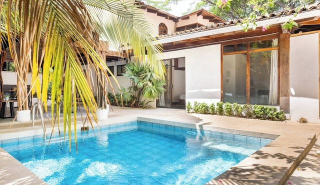 Modern and spacious King studio w/AC, kitchen, pool