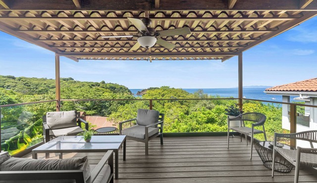 Ocotal Villa | Walk to Beach + Golf Cart Friendly