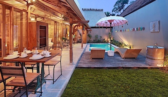 ☀︎ Rustic Hidden Gem, 400 m from Canggu beach