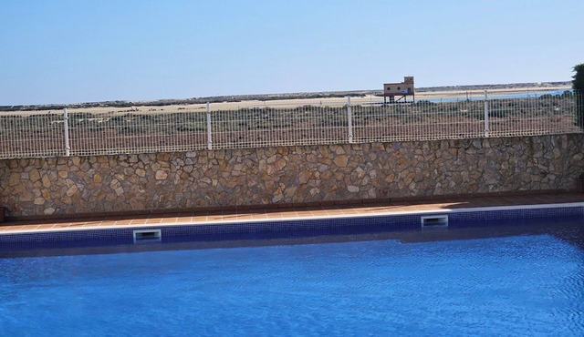 Seafront Complex with private pool, two bedroom apartment fully equipped