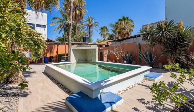 Spacious home with private pool, garden, and washer/dryer