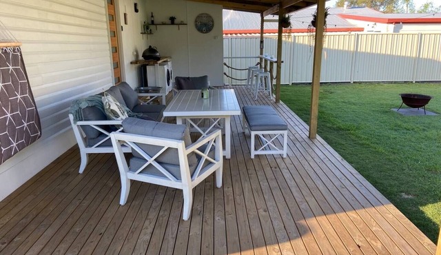 The Bay 44 is a 4 bedroom home, near the beach.