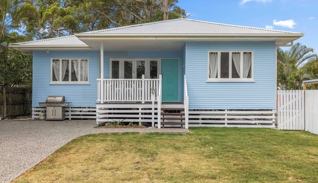 The Blue Beachside Bungalow