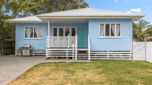The Blue Beachside Bungalow