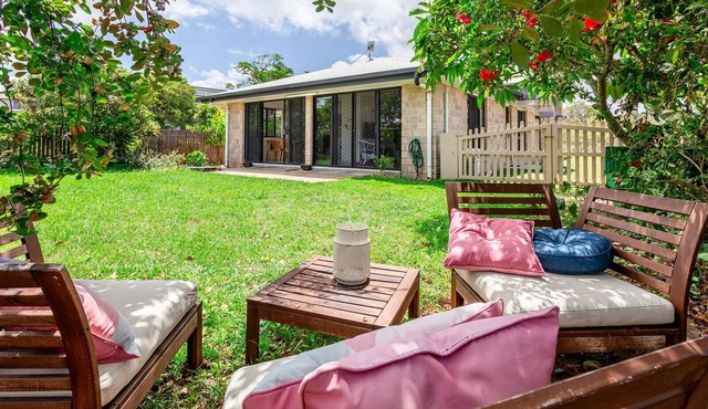 The key here is to enjoy the access to the beach and the sunsets - sensational!