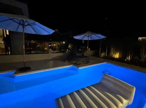 The Poolside Pavilion Private Luxury Tiny Home