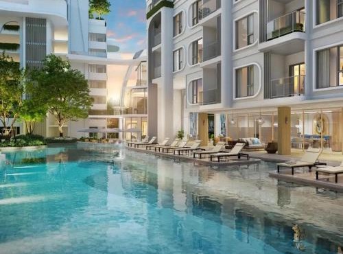 Title Serenity Pool access Studio by TVC D121