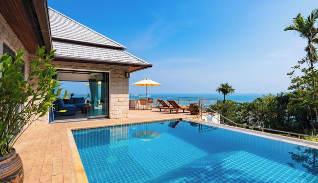 Tropical Villa Stunning Ocean View.