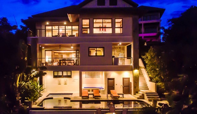 Villa Seven Swifts : 4BR Ocean View Villa - Bangrak Beach