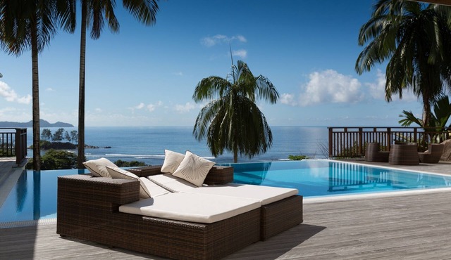 VILLAS PALM ROYAL - LUXURY VILLA QUEEN WITH A PRIVATE POOL AND OCEAN VIEW