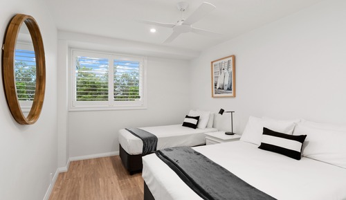 Superior 2 Bedroom Garden View Apartment (No Balcony)